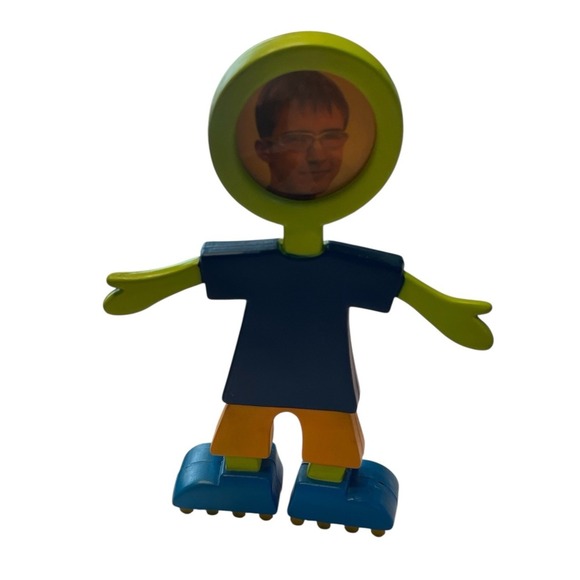 CBS Design 1999 Flexo Buddies Photo Frame Bendable Roller Flexo Blader  5.5" Y2K - Picture 2 of 7